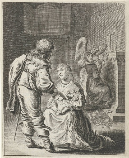 Purity and vanity, Pieter Nolpe, 1640