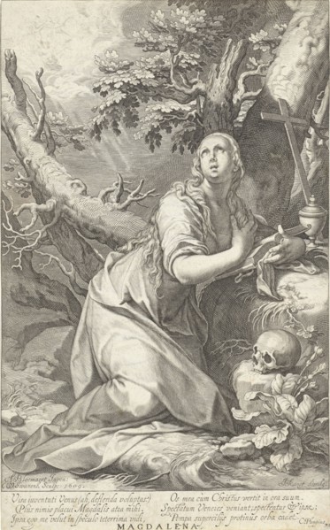 H Penitent Mary Magdalene, Willem Isaacsz. van Swanenburg, Cornelis Gijsbertsz. Plemp, Jacques
