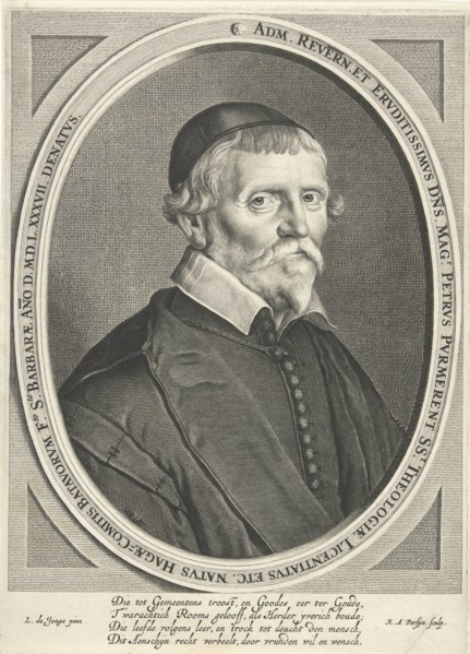 Portrait of Peter Purmerent, Reinier van Persijn, 1663