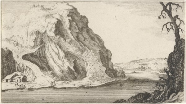 River in the mountains, Gillis van Scheyndel (I), Frederik de Wit, 1640 - 1706