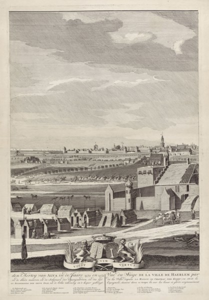 Siege of Haarlem, 1572-1573 (middle leaves), The Netherlands, Hendrik Spilman, Anonymous, Bernardus