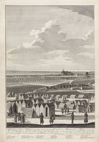 Siege of Haarlem, 1572-1573 (left page), The Netherlands
