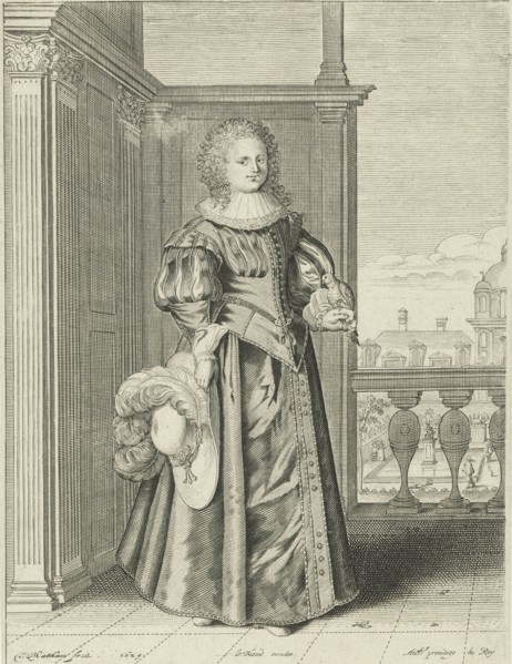 Falconer Star, Theodor Matham, Le Blond, Lodewijk XIII (koning van Frankrijk), 1629
