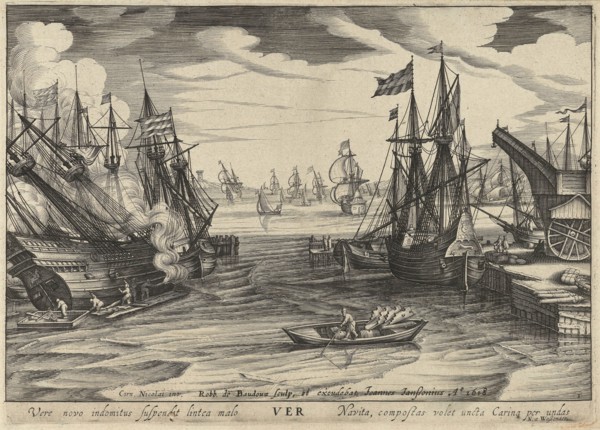 Spring, Robert de Baudous, Johannes Janssonius, Nicolaas Jansz. van Wassenaar, 1618