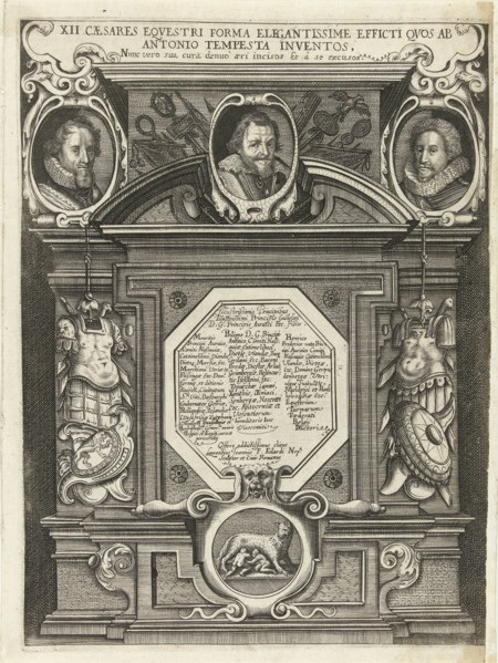 Portraits of Maurits, Filips Willem and Frederik Hendrik, Prince of Orange