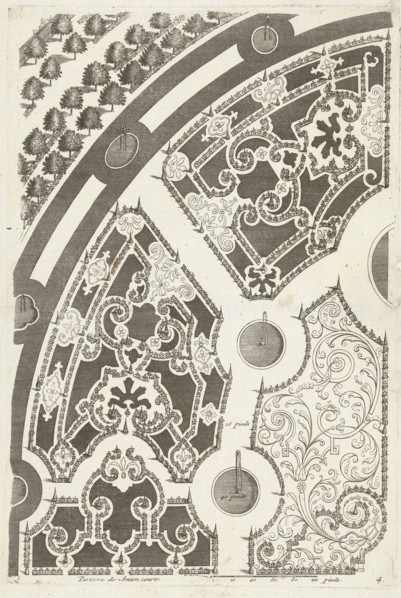 Parterre Hampton Court, DaniÃ«l Marot (I), Anonymous, Anonymous, after 1703 - before 1800