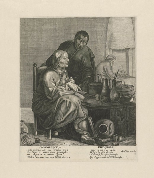 Alchemist, Abraham Jacobsz., Claes Jansz. Visscher (II), 1639 - 1641