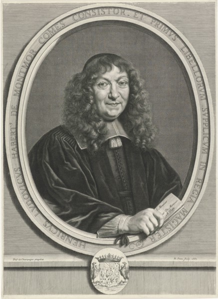Portrait of Henri Louis Habert de Montmor, Nicolas Pitau (I), 1667