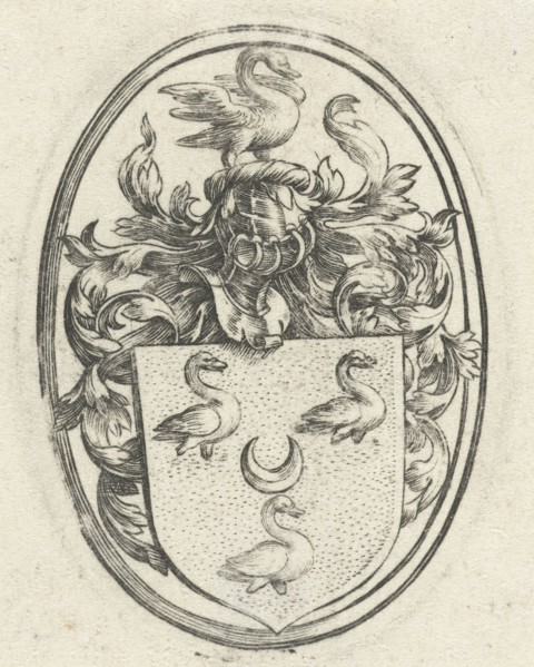 Weapon Family Out, Hendrick Goltzius, 1580