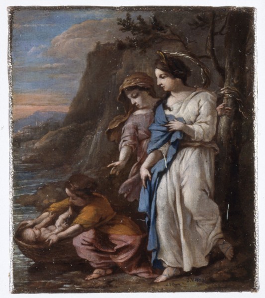 Finding of Moses, Johannes Voorhout (I), c. 1690 - c. 1710