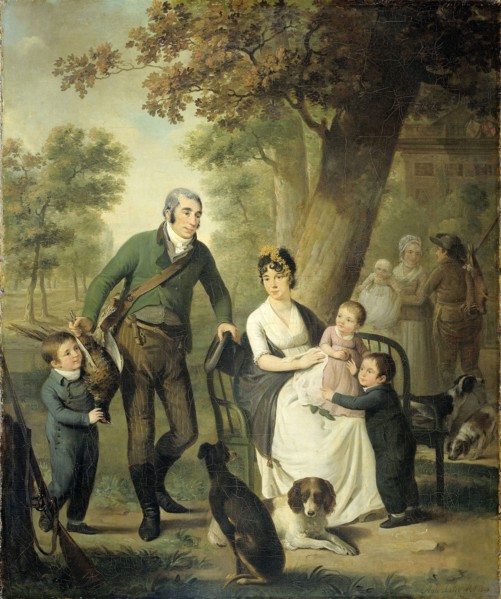 Family Portrait of Jonkheer Gysbert Carel Rutger Reinier van Brienen van Ramerus, his Wife and