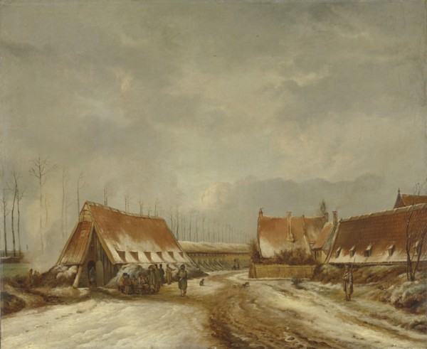 The Casemates of Naarden in 1814, The Netherlands, Pieter Gerardus van Os, 1814