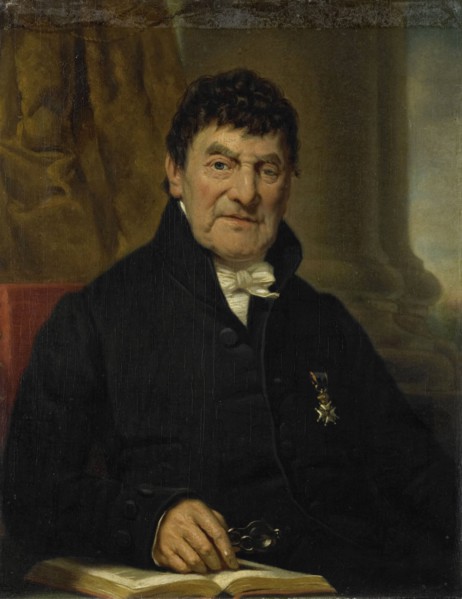 Portrait of Dr. Cornelis Hendrik Ã  Roy, Physician and Biographer, Jan Adam Kruseman, 1833