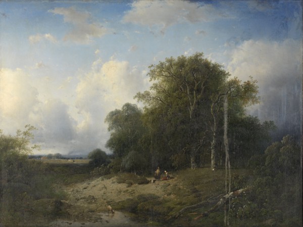 Landscape, Frederik Hendrik Hendriks, 1840 - 1865