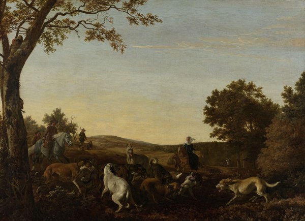 Fox Hunt, Ludolf de Jongh, 1650 - 1679