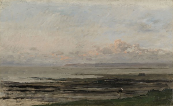 Beach at Ebb Tide, Charles FranÃ§ois Daubigny, c. 1850 - c. 1878