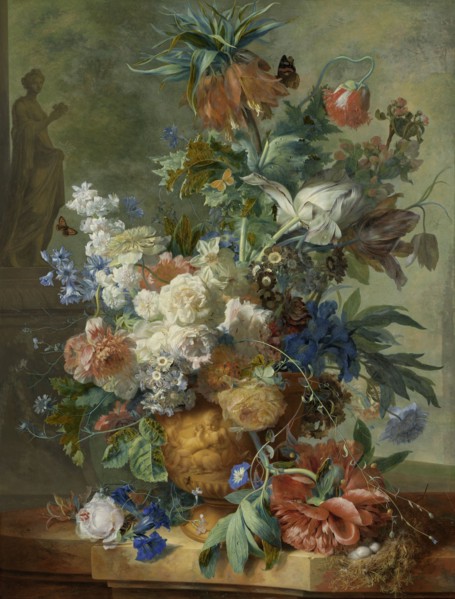 Still Life with Flowers, Jan van Huysum, 1723