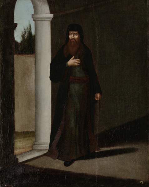 A Greek Priest, workshop of Jean Baptiste Vanmour, 1700 - 1737