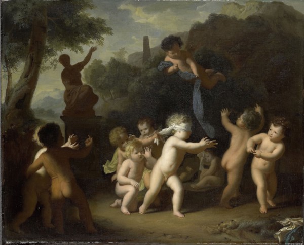 Playing Putti, Hendrik van Limborch, 1700 - 1720