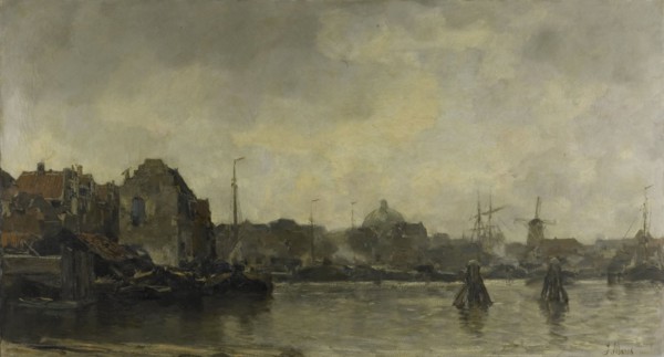 Cityscape, Jacob Maris, 1898