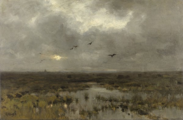 The Marsh, Anton Mauve, c. 1885 - c. 1888