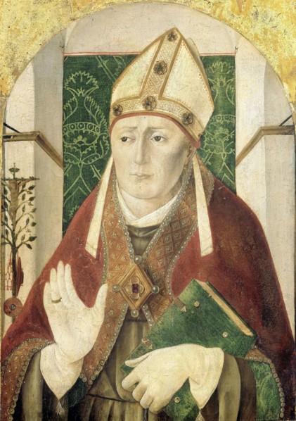 A Saint, possibly Bonaventura, attributed to Girolamo da Treviso (il Vecchio), c. 1490