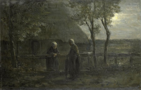 Gossip, Jozef IsraÃ«ls, 1897