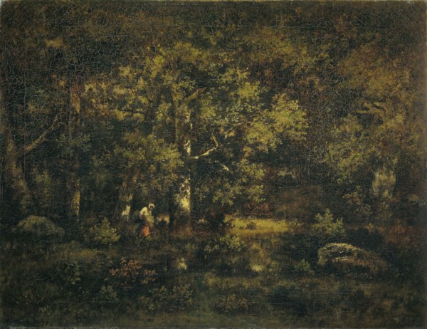 The Forest of Fontainebleau France, Narcisse Virgile Diaz de la PeÃ±a, 1871