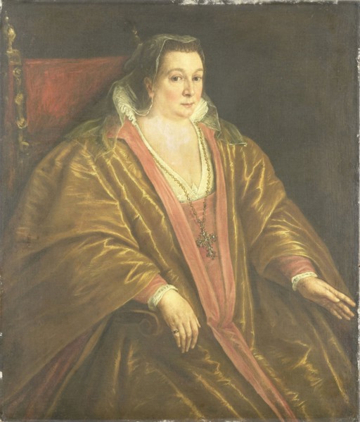 Portrait of a Woman, probably Morosina Morosini, Wife of Marino Grimani, Doge of Venice Italy,