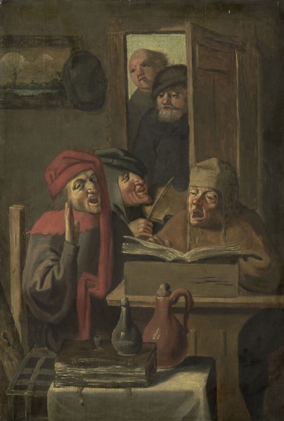 Musical Society, manner of Adriaen Brouwer, 1620 - 1750