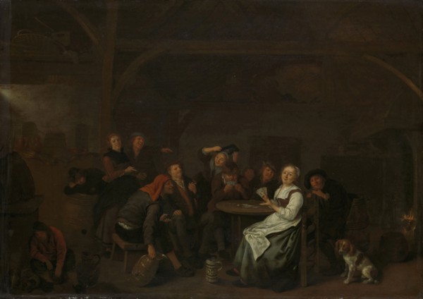 Cheating at cards, Jan Miense Molenaer, 1640 - 1668