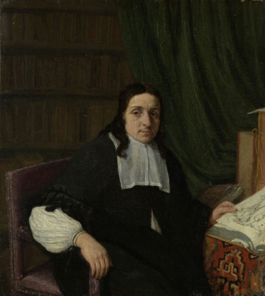 Portrait of a scholar, Adriaen van Ostade, 1665