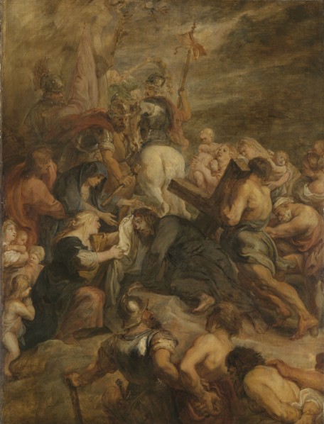 The carrying of the cross, Peter Paul Rubens, 1634 - 1637
