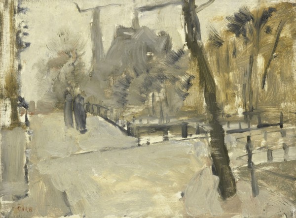 Leidsegracht Amsterdam, The Netherlands, George Hendrik Breitner, c. 1880 - c. 1923