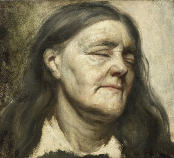 Study of an Old Woman, Matthijs Maris, 1855 - 1858