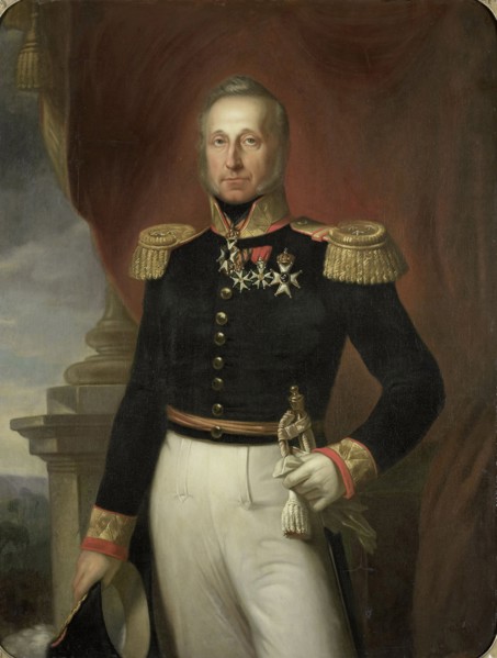 Portrait of Dominique Jacques de Eerens, Governor-General of the Dutch East Indies, copy after