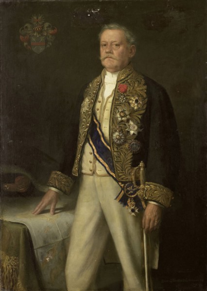 Carel Herman Aart van der Wijck (1840-1914). Gouverneur-generaal, Governor-General (1893-99), Louis