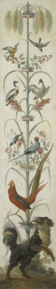 Decorative Depiction with Plants and Animals, Anonymous, 1760 - 1799