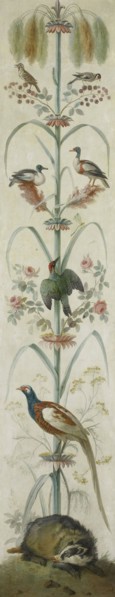 Decorative Depiction with Plants and Animals, Anonymous, 1760 - 1799