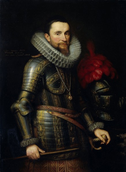 Portrait of Ambrogio Spinola, Michiel Jansz van Mierevelt, 1609