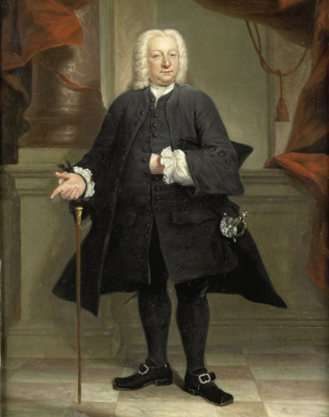 Portrait of a Man, Jan Maurits Quinkhard, 1744