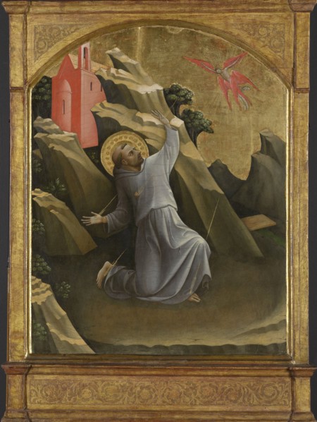 Saint Francis Receiving the Stigmata, Lorenzo Monaco, c. 1420