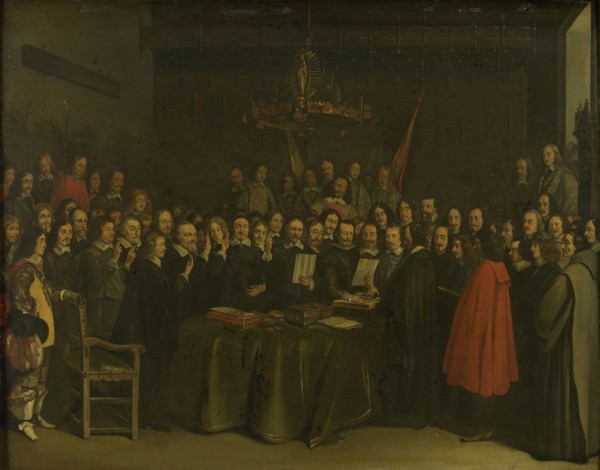 Ratification of the Treaty of MÃ¼nster, 15 May 1648 (Conclusion of the Peace Negotiations between