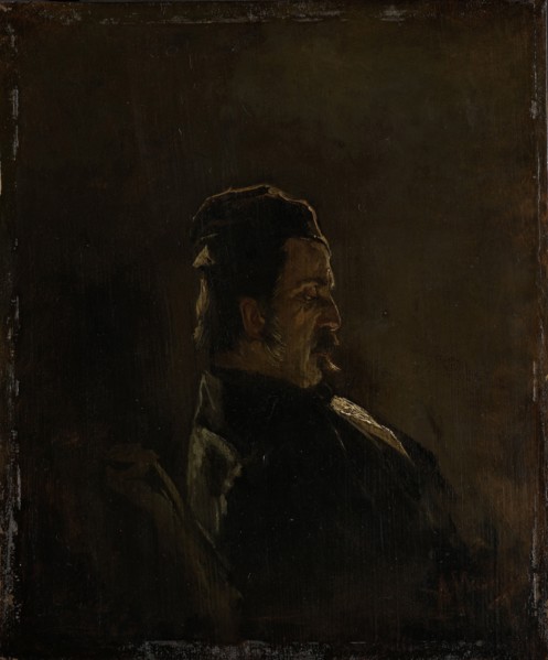 Portrait of Pieter Frederik van Os, Painter, Anton Mauve, 1855