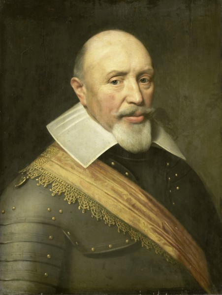 Portrait of an officer, Jan Antonisz van Ravesteyn, c. 1610 - c. 1620