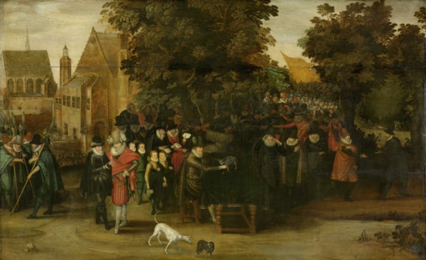 Satirical Show on Dutch Politics around 1619, follower of Adriaen Pietersz. van de Venne, c. 1619 -