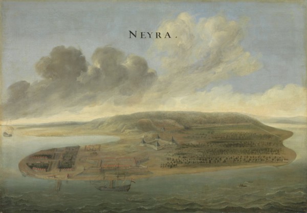 View of Banda, Southern Moluccas, attributed to Johannes Vinckboons, c. 1662 - c. 1663