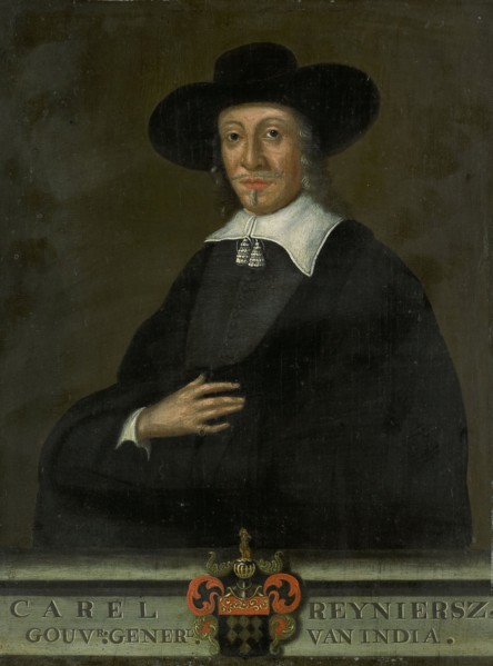 Portrait of Karel Reyniersz, Governor-General of the Dutch East Indies, Anonymous, 1750 - 1800