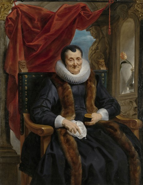 Portrait of Magdalena de Cuyper, Jacob Jordaens, I, c. 1635 - c. 1636
