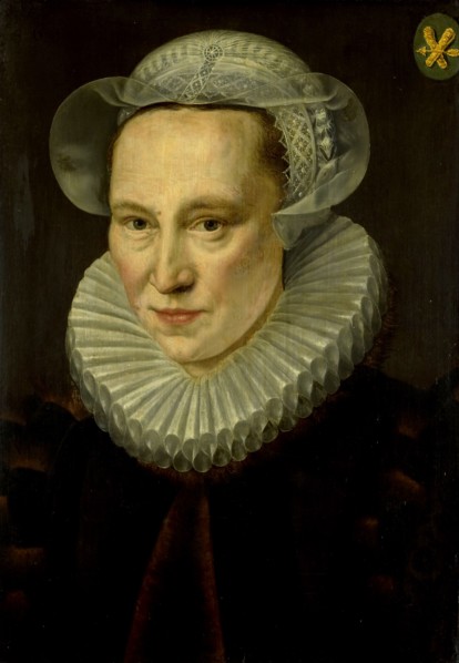 Portrait of Grietje Pietersdr Codde, died 1607, Wife of Jacob Bas, Adriaen Thomasz. Key, 1586